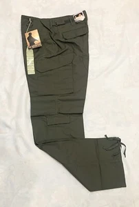NWT LA Police Gear Tactical Pants Cargo Waist 36” Inseam 36” 36x36 Ripstop Olive - Picture 1 of 5