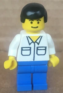 LEGO®-Minifigur Classic Town Passagier Set 6426 Super Cycle Center - trn105 - Picture 1 of 2