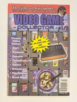 2005 Video Game Collector Magazine Summer Nintendo X Box Sega Coleco Price Guide - Image 1 of 2