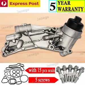 Oil Cooler Filter Assembly For Holden Cruze JG JH 1.8L Astra AH Trax TJ Barina - Picture 1 of 8