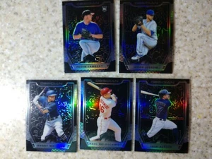 Lot (6) 2019 Chronicles Obsidian Lambert Prizm RC Altuve Goldschmidt Machado - Picture 1 of 4