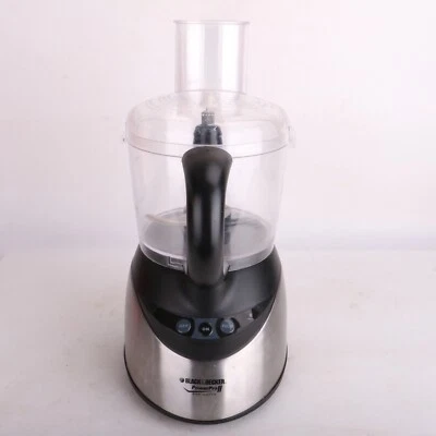 BLACK & DECKER POWERPRO II SILVER FOOD PROCESSOR FP1510 400W 10 CUP CAPACITY - Image 1 of 4