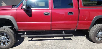 Amp Research PowerStep Running Boards for 1999-2006 Chevy Silverado Crew Cab NBS - Image 1 of 4