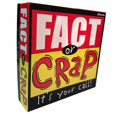 Fact Or Crap Its Your Call Card Game By Imagination Entertainment Fun Complete - Image 1 of 4