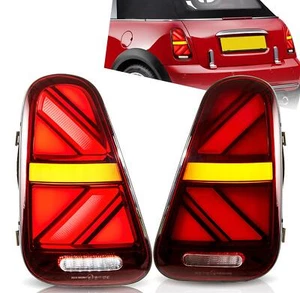 VLAND LED-Rückleuchten für 2001–06 Mini Cooper R50 R52 R53 W/Startanimation Paar - Imagen 1 de 9