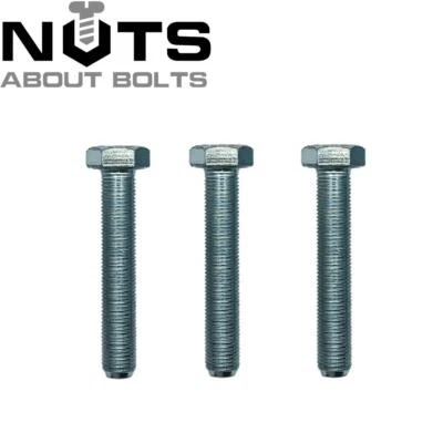 NUTS ABOUT BOLTS 1/4 5/16 3/8 7/16 1/2" UNF SET SCREWS FULLY THREADED HEXAGON BOLTS ZINC PLATED