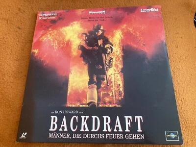 Laserdisc Kurt Russell Robert de Niro Backdraft deutsch Dolby Surround - Bild 1 von 4