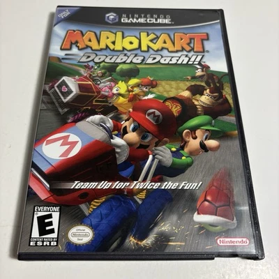 Mario Kart Double Dash!! (Nintendo Gamecube)Complete CIB Black Label First Print - Photo 1/4