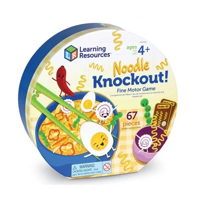Learning Resources Boardgame Noodle Knockout Box VG/EX - Image 1 of 2