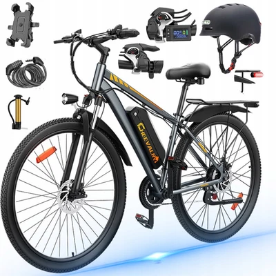 Cheevalry 29 Zoll E-Mountainbike 48V 18.6AH 1000W Elektrofahrrad 21-Gang 50 KM/H
