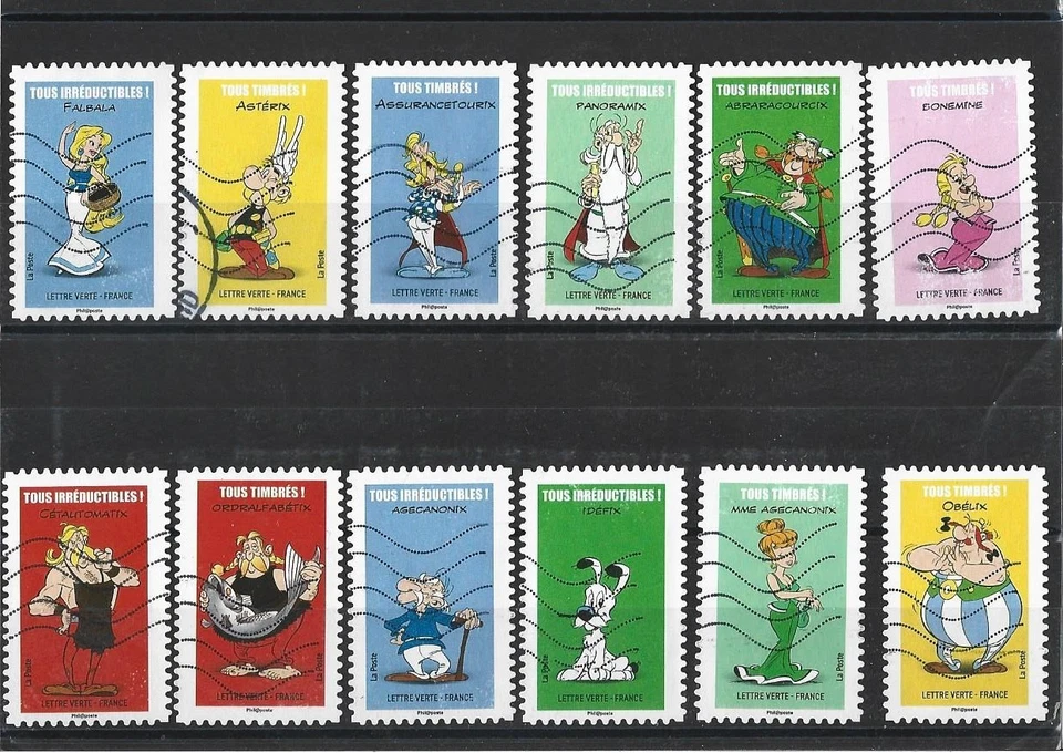 timbres france année 2019 série"bandes dessinées"oblitérés - Photo 1/1
