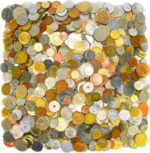 10 Monete Diverse Provenienti Da Tutto Il Mondo | Vecchio Lotto Globale Da Colle - Foto 1 di 12
