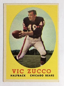 1958 Topps #36 Bert Vic Zucco RC (EX) - Picture 1 of 2
