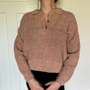Vintage 90s Liz Sport Acrylic & Wool Pink Sweater Womens Size Small - Bild 1 von 6