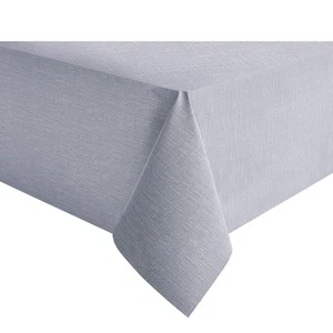 Rectangle Vinyl Tablecloth 100% Waterproof Oil Proof Spill Proof PVC Table Cl... - Picture 1 of 7