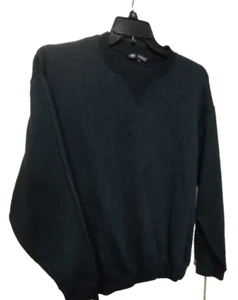 RIVET Workwear Everywear Men's Fleece Pullover Top Black size Small #C8S - Picture 1 of 3