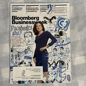 Bloomberg Businessweek 2011 May Facebook's Adult Sheryl Sandberg RT - Picture 1 of 2