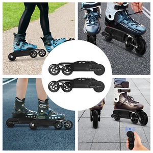 2x Racing Inliner Marathon Speed-Skates 4 Rad Skate Räder - Bild 1 von 24