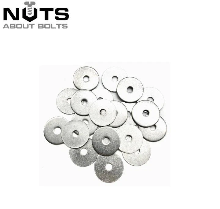 NUTS ABOUT BOLTS M4 M5 M6 M8 M10 M12 PENNY REPAIR WASHERS MUDGUARD WASHERS A2 STAINLESS STEEL