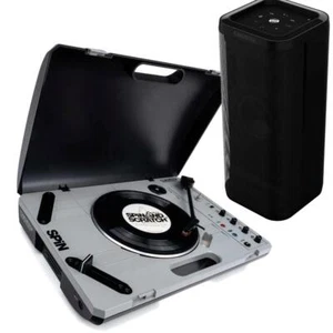Reloop SPIN Portable Scratch Turntable w/ Groove Blaster BT Speaker - Picture 1 of 8
