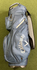Callaway Org 14 Cart Golf Bag Blue Gray 14-Way Divide