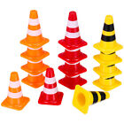 15 Mini-Verkehrsschilder & Kunststoff-Verkehrskegel - Lernspielzeug für Kinder