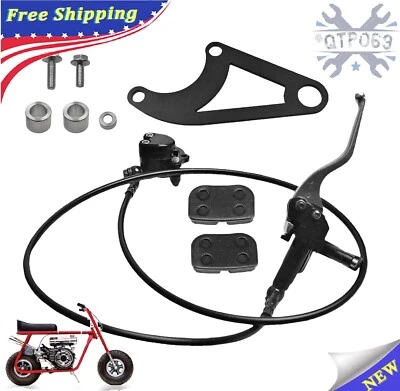 Upgraded Hydraulic Brake DB30 W/ Hydraulic Bracket For Coleman CT100U Mini Bike - Image 1 of 4