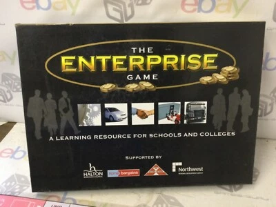 Primary Enterprise Board  Game - Rare - Halton County Council MERSEYSIDE EDITION - Image 1 of 4