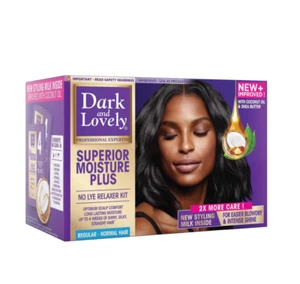 Dark and Lovely No-Lye Hair Relaxer Kit Oil-Infused Caring System Regular/Normal - Picture 1 of 1