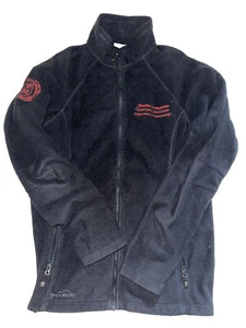 NYP NY Presbyterian Eddie Bauer Large black women's Full-Zip Microfleece Jacket - Picture 1 of 5