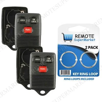 2 Replacement for 1993-1997 Explorer 1993-1997 F Series Remote Fob Shell Case - Изображение 1 из 4