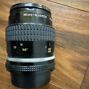 Nikon Micro Nikkor 55mm 1:2.8 Lens 403777 Japan - Picture 1 of 6