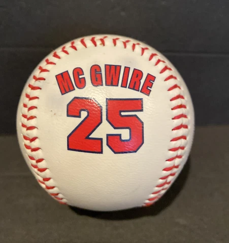 Rawlings Mark McGuire 70 Home Run Commemorative Baseball Hard To Find Item Cover