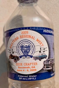Hudson Essex Terraplane 2009 Meet Savannah GA Souvenir Bottle Eastern Regional - Picture 1 of 4