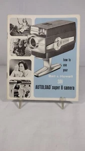 Vtg Bell & Howell Instruction Manual Autoload Supper 8 Camera Model 306  - Picture 1 of 9