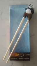 Kung Fu Panda 2 Training Chopstick Set Kids Topper Learning 2011 Po Dreamworks