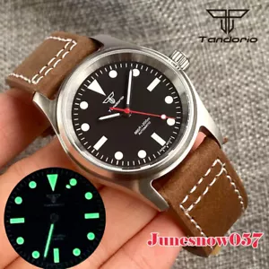 Tandorio Small 36MM NH35A PT5000 Mechanical Men's Watch 200M Waterproof Luminous - Picture 1 of 22