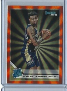 2019 20 Panini Donruss Nickeil Alexander Walker Orange Laser 216 - Picture 1 of 1