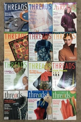 THREADS MAGAZINES- VARIOUS YEARS-- VINTAGE-- YOUR CHOICE - Image 1 of 2