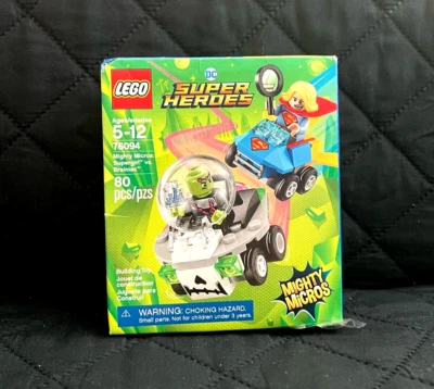 LEGO DC Super Heroes Mighty Micros Supergirl vs Braniac 76094 New Sealed Set - Image 1 of 4
