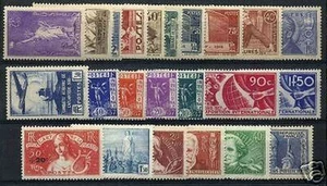FRANCE STAMP ANNEE 1936 COMPLETE SAUF N° 321 : 24 TIMBRES NEUFS xx TB-TTB B219 - Imagen 1 de 1