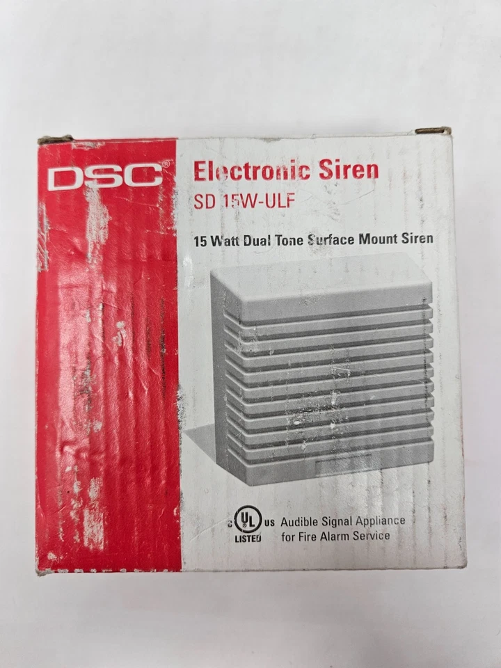 DSC Electronic Siren SD 15W-ULF - Image 1 of 1