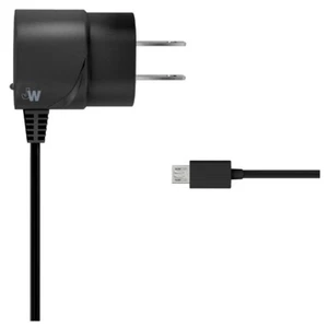 Just Wireless - Fast Charger Micro USB Adapter - Black - Fast Shipping - READ! - Picture 1 of 1