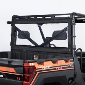 KEMIMOTO Upgraded Rear Windshield Window for Polaris Ranger XP 1000 / Crew 2017+ - Picture 1 of 13
