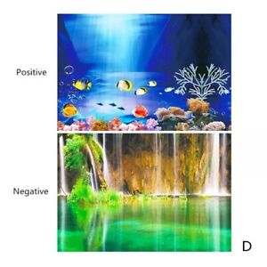 Fish Tank Sticker Aquarium Decoration Sticker Poster Background for Ocean Paint