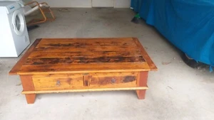 Lovely Rustic Baltic Pine Coffee Table Length 1400mm Width 900mm Height 400mm - Picture 1 of 4