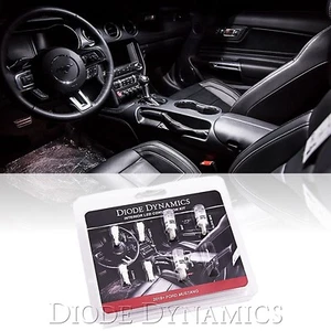 18-19 Ford Mustang Interior LED Glove Box Map Light Conversion Stage 1 White Kit - Picture 1 of 8