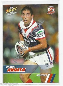2008 Champions Promo Card (161) Braith ANASTA Sydney Roosters - Picture 1 of 1