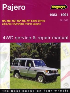 NEW GREGORYS REPAIR MANUAL PAJERO NA NB NC ND NE NF NG - Picture 1 of 2