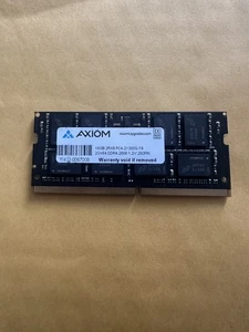 AXIOM 16GB 2RX8 PC4-21300S-19 2GX64 DDR4-2666 1.2V 260 PIN-LAPTOP RAMs - Picture 1 of 2